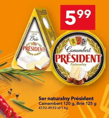 Ser naturalny Camembert promocja w LEWIATAN