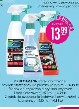 Środek do czyszczenia lodówek i powierzchni kuchennych Dr. Beckmann promocja w Drogerie Jasmin