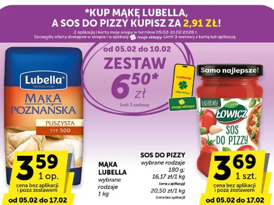 Mąka LUBELLA poznańska puszysta typ 500 promocja w Euro Sklep