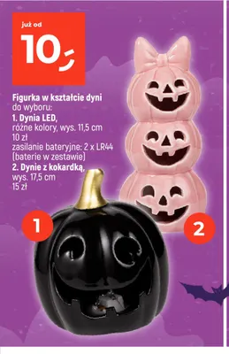 Figurka w kształcie dyni Dynia LED promocja w Dealz