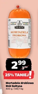 Mortadela drobiowa promocja w Netto