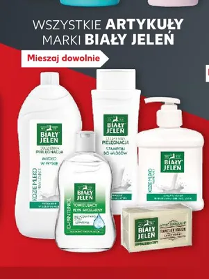 Mydło w kostce Biały Jeleń promocja w Kaufland