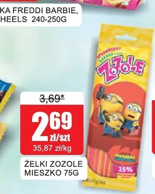 Żelki Zozole Mieszko promocja w Bingo