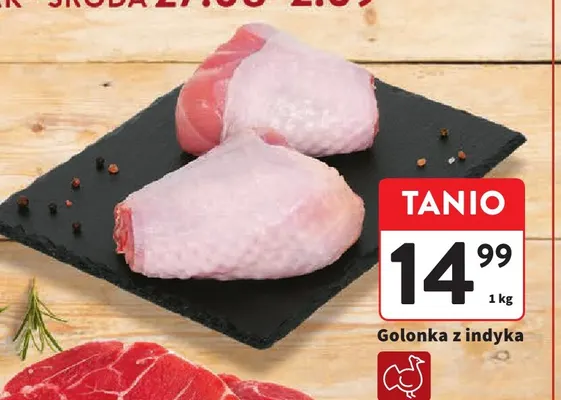 Golonka z indyka promocja w Intermarche
