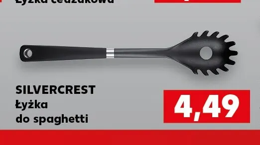 Łyżka do spaghetti Silvercrest promocja w Kaufland
