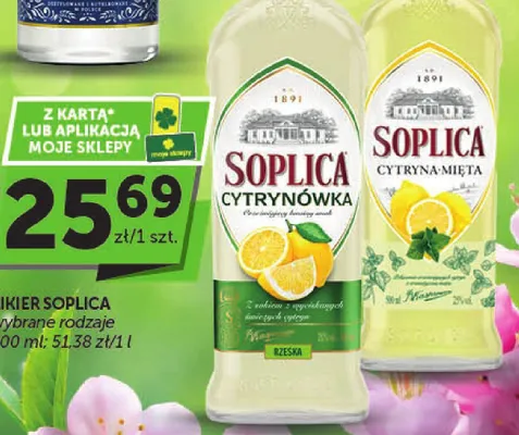 Likier Soplica Cytryna-Mięta promocja w Euro Sklep