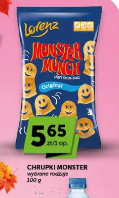 Chrupki Monster Lorenz promocja w Groszek