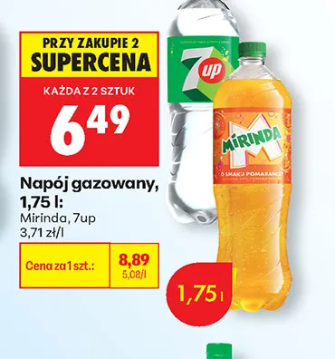 Napój gazowany Mirinda promocja w Biedronka