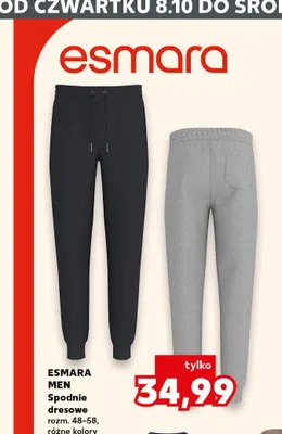 Spodnie dresowe promocja w Kaufland