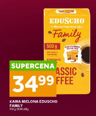 Kawa mielona Family promocja w Stokrotka