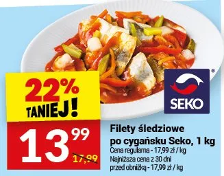 Filety śledziowe po cygańsku promocja w Twój Market