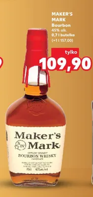 Bourbon Maker's Mark promocja w Kaufland