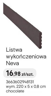Listwa wykończeniowa Neva promocja w Castorama