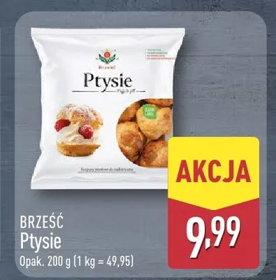 Ptysie Brześć promocja w Aldi