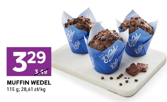 Muffin wedel promocja w Stokrotka