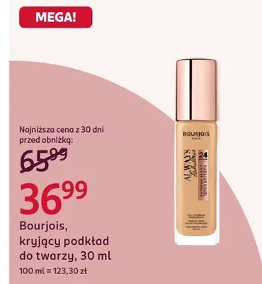 Kryjący podkład do twarzy promocja w Rossmann