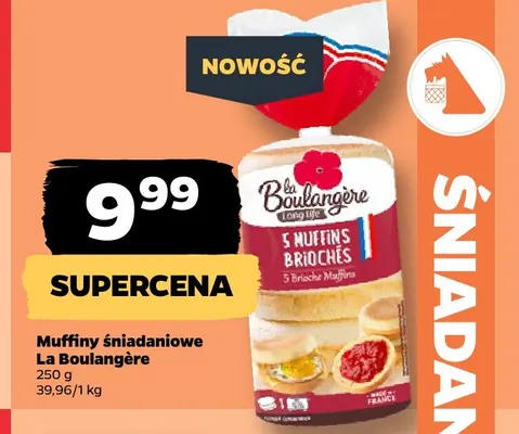 Muffiny śniadaniowe La Boulangère promocja w Netto