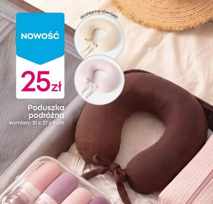 Poduszka podróżna promocja w Pepco