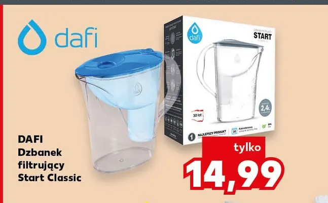 Dzbanek filtrujący Start Classic Dafi promocja w Kaufland