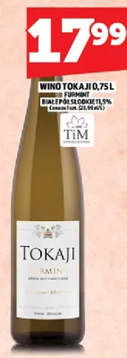 Wino Tokaji promocja w TOPAZ