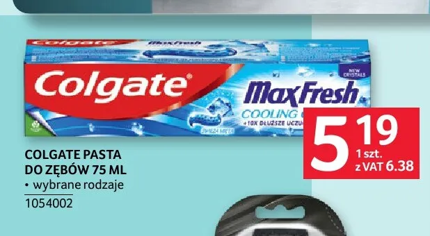 Pasta do zębów Colgate promocja w Selgros