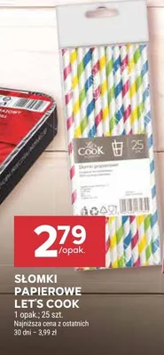 Słomki papierowe promocja w Stokrotka