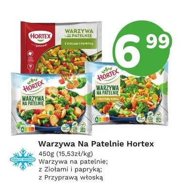 Warzywa na patelnię Hortex z przyprawą włoską promocja w Limonka