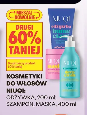 Maska do włosów Niuqi promocja w Biedronka