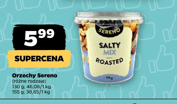Orzechy Sereno promocja w Netto