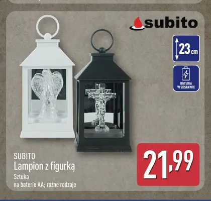 Lampion z figurką Subito promocja w Aldi