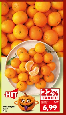 Mandarynki promocja w Kaufland