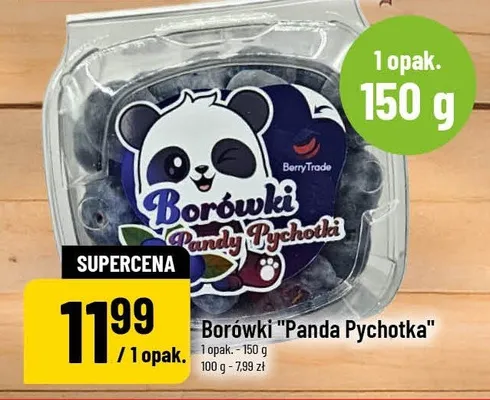 Borówki Panda Pychotka promocja w POLOmarket