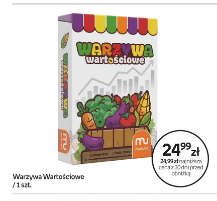 Gra Warzywa Wartościowe Muduko promocja w Empik