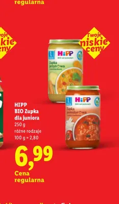 Zupka dla juniora HiPP BIO Jarzynowa z kluseczkami promocja w Lidl