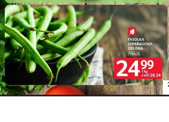 Fasolka szparagowa zielona promocja w Selgros