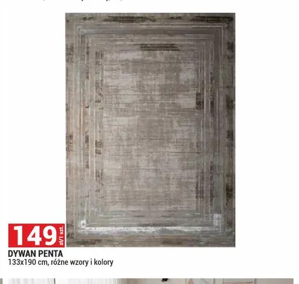 Dywan Penta 133x190 cm promocja w Merkury Market