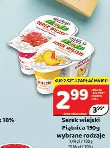 Serek wiejski Piątnica promocja w Delfin