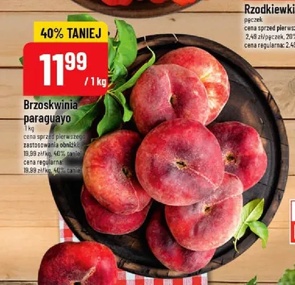 Brzoskwinia paraguayo promocja w POLOmarket