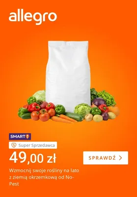 Ziemia okrzemkowa No-Pest promocja w Allegro