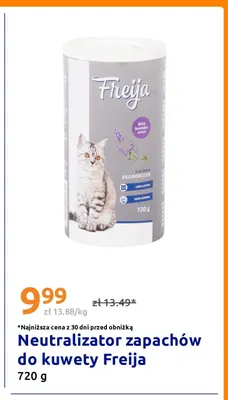 Neutralizator zapachów do kuwety Freija promocja w Action