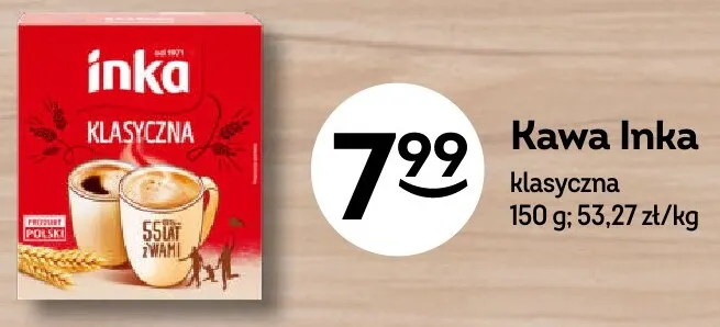 Kawa Inka klasyczna promocja w Żabka