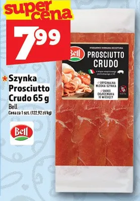 Szynka Prosciutto Crudo promocja w TOPAZ