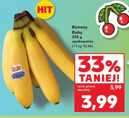 Banany Baby promocja w Kaufland
