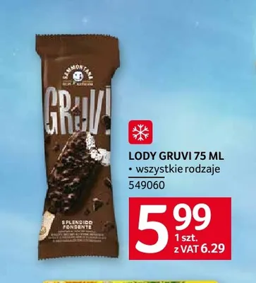 Lody Gruvi promocja w Selgros