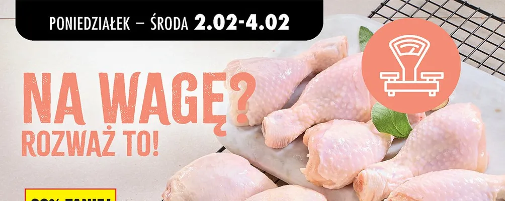 Podudzie z kurczaka promocja w Biedronka