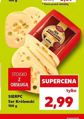 Ser Królewski Sierpc promocja w Kaufland