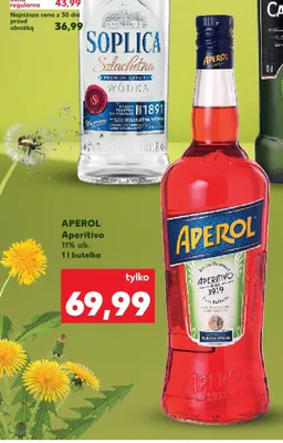 Aperitivo Aperol 11% alk. promocja w Kaufland