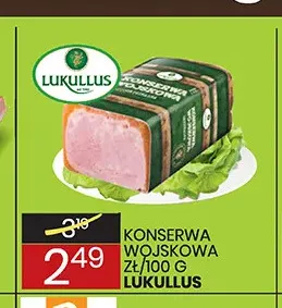 Konserwa wojskowa Lukullus promocja w Wafelek