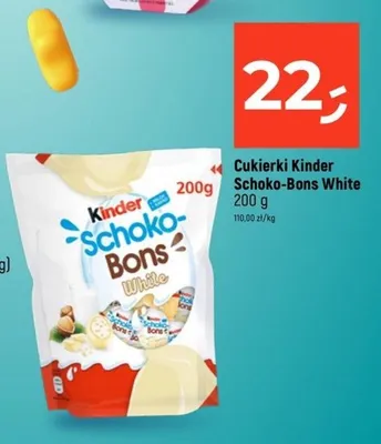 Cukierki Schoko-Bons White 200g promocja w Dealz