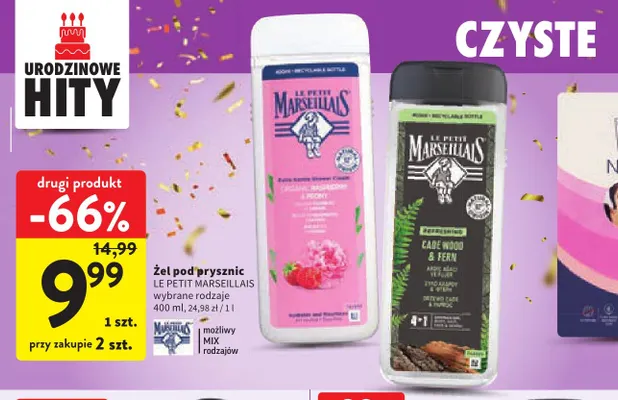 Żel pod prysznic Le Petit Marseillais promocja w Intermarche